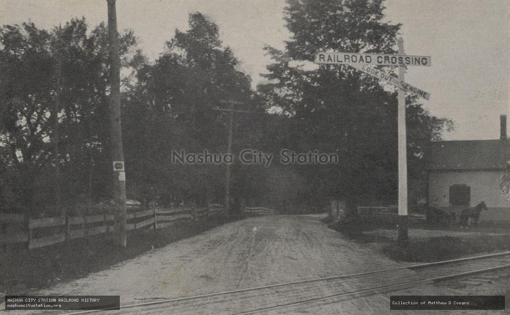 Postcard: Richardson Crossing, Milford, New Hampshire